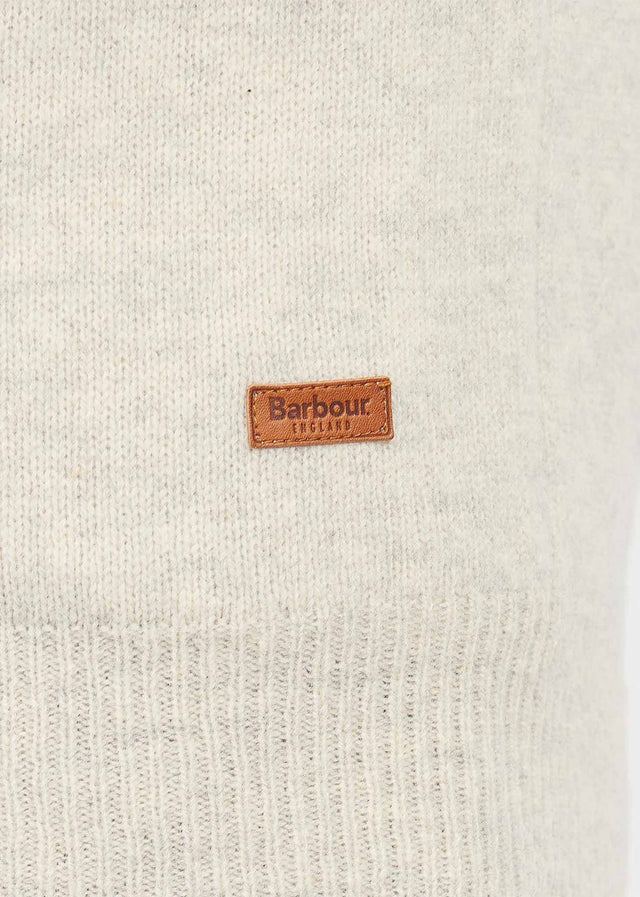 Barbour Truien Patch half zip - pearl