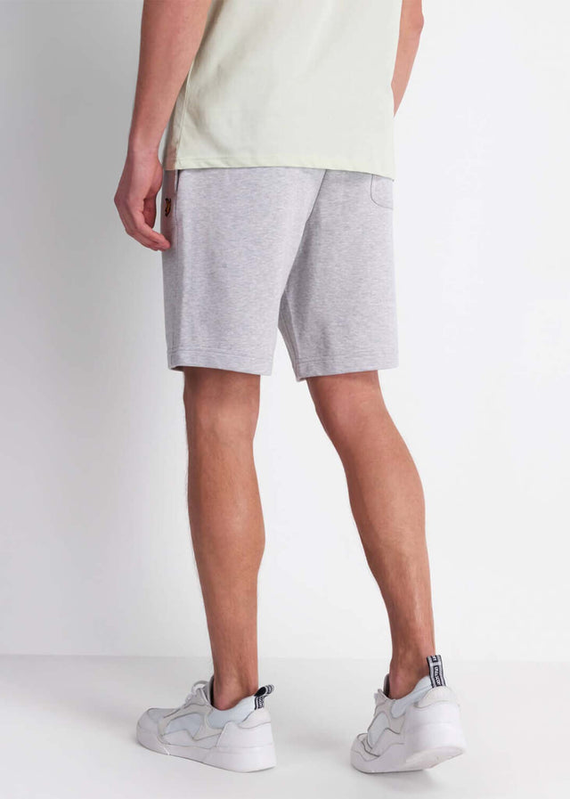Lyle & Scott Korte Broeken Sweat short - light grey marl