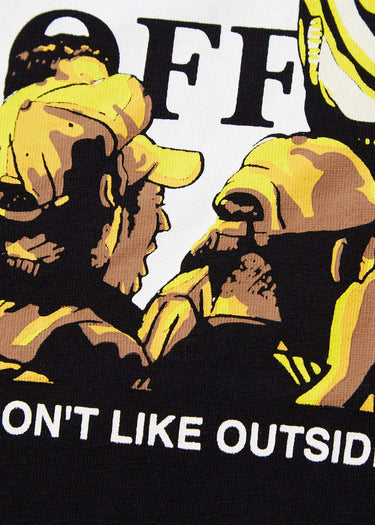 Weekend Offender T-shirts Leo gregory tee - black
