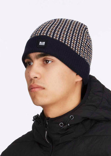 Weekend Offender Mutsen checkie - navy