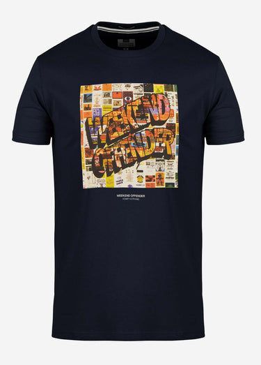 Weekend Offender T-shirts Thrills - navy