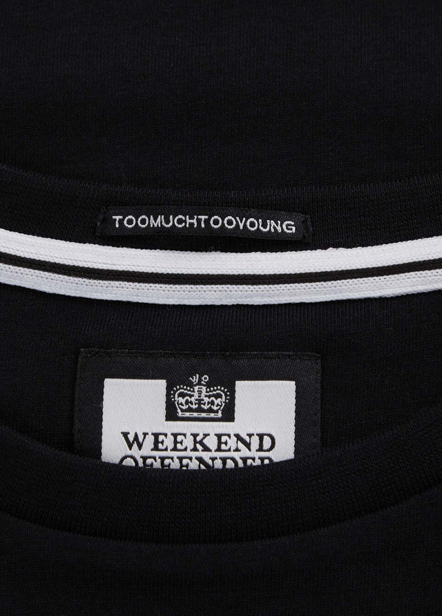 Weekend Offender T-shirts Cannon beach - black