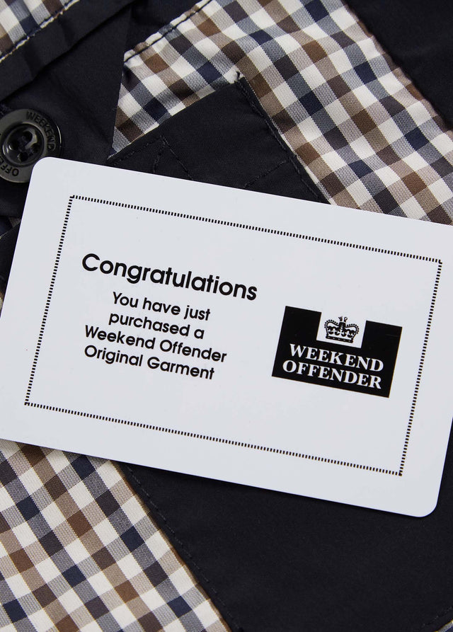 Weekend Offender Jassen Coronado - navy + free bucket hat