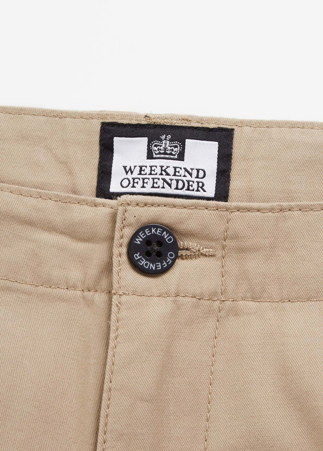 Weekend Offender Korte Broeken Mascia - stone