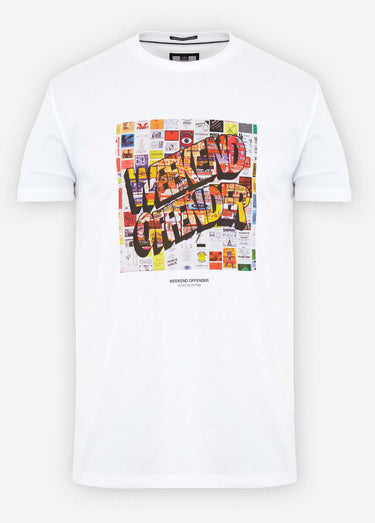 Weekend Offender T-shirts Thrills - white