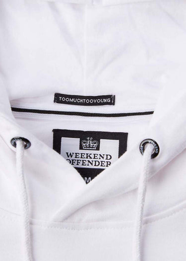 Weekend Offender Hoodies Bad man hood - white