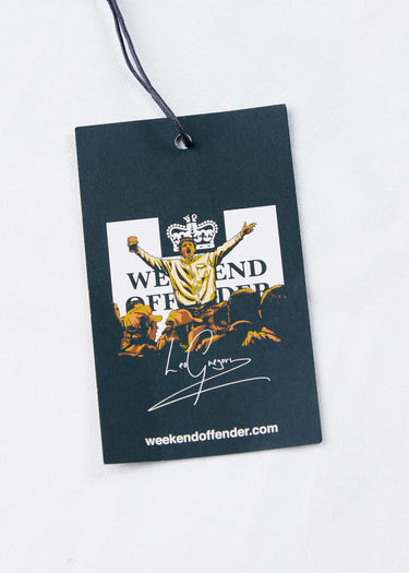 Weekend Offender T-shirts Leo Gregory special tee - white
