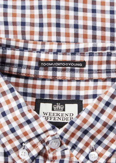 Weekend Offender Overhemden Check shirt - Woody check