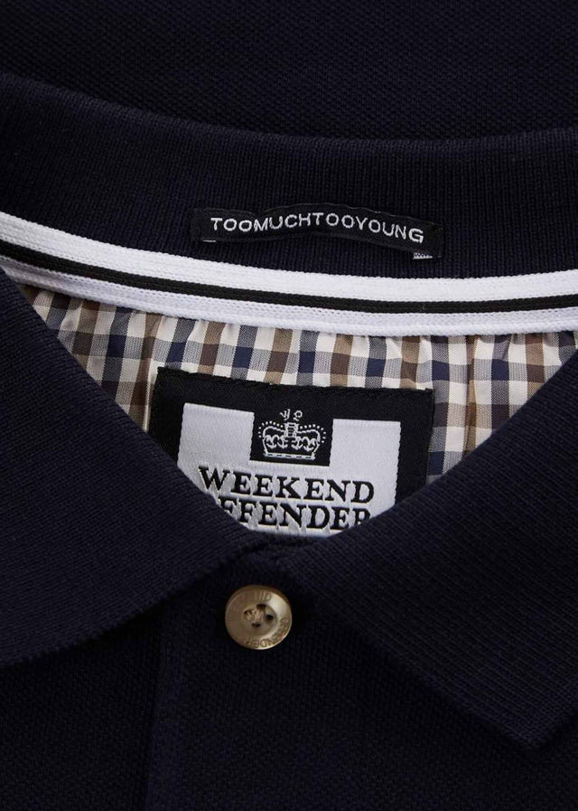 Weekend Offender Polo's Sakai - navy