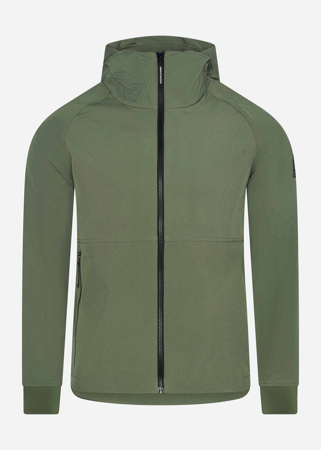 Weekend Offender Jassen Stipe softshell - green clay