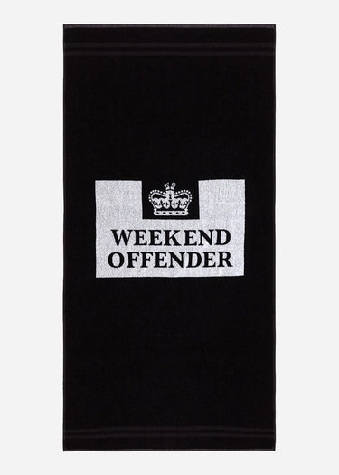 Weekend Offender Strandaccessoires Towel weekend offender - black