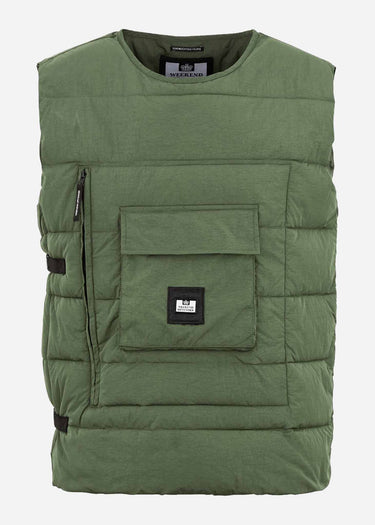 Weekend Offender Bodywarmers Tactician - green clay