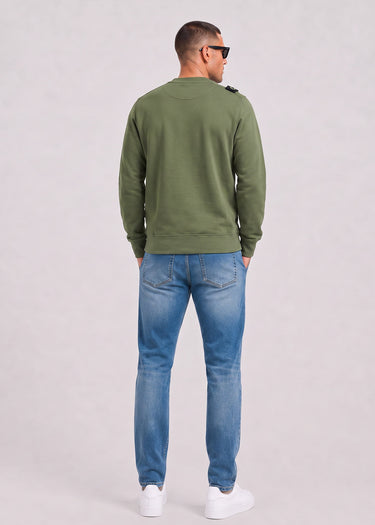 Mastrum Truien Training crew sweatshirt - bronze green
