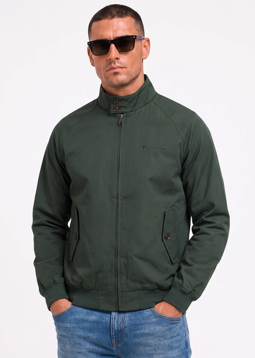 Signature harrington - bottle green