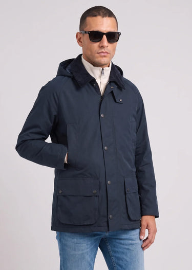 Barbour Jassen Barbour winter ashby waterproof jacket - navy