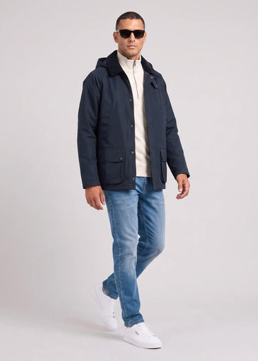 Barbour Jassen Barbour winter ashby waterproof jacket - navy