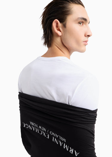 Armani Exchange T-shirts Slim fit t-shirt - black
