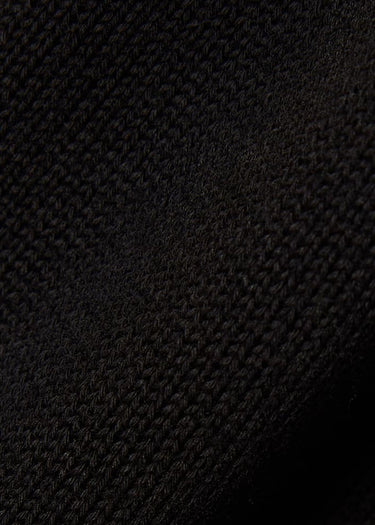 Lacoste Truien Regular fit high zipped neck sweater - black