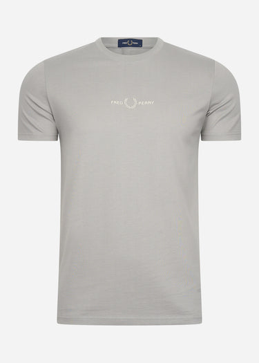 Fred Perry T-shirts  Embroidered t-shirt - limestone 