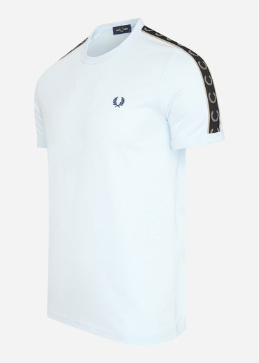 Fred Perry T-shirts  Contrast tape ringer t-shirt - lightice wrmgrey 