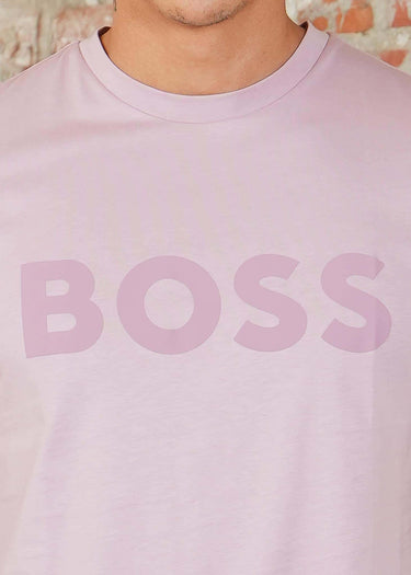 Hugo Boss T-shirts Thinking 1 - light pastel purple