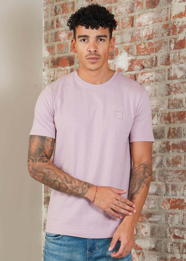 Hugo Boss T-shirts Tales - light pastel purple