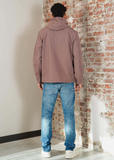 Barbour Jassen Barbour baywick showerproof jacket - peppercorn