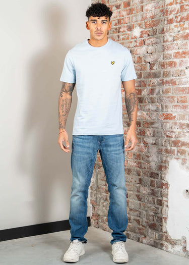 Lyle & Scott T-shirts Plain t-shirt - blue ice