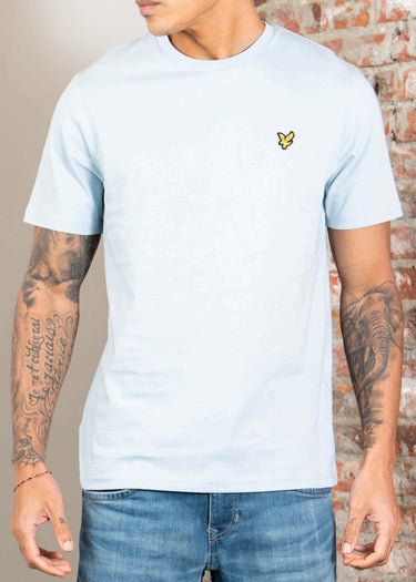 Lyle & Scott T-shirts Plain t-shirt - blue ice