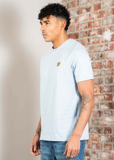 Lyle & Scott T-shirts Plain t-shirt - blue ice