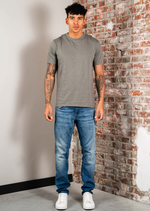 Hugo Boss T-shirts Tegood - open grey 076