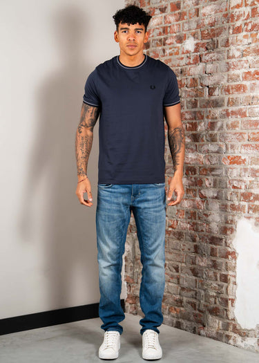 Fred Perry T-shirts Twin tipped t-shirt - dark airforce stockport blue black