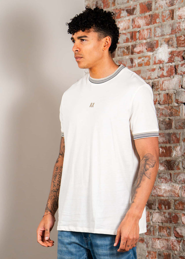 Armani Exchange T-shirts T-shirt - cream