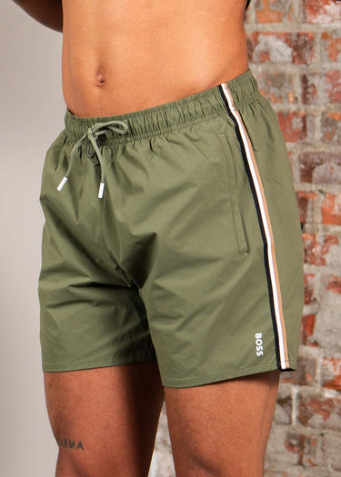 Hugo Boss Zwembroeken Iconic - open green