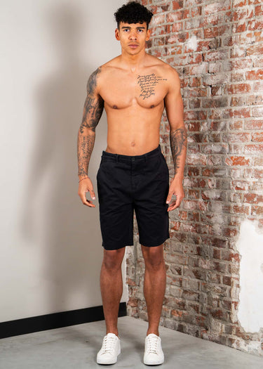 Lyle & Scott Korte Broeken Chino short - jet black