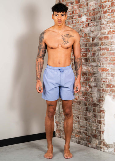 Lyle & Scott Zwembroeken Plain swim short - bubble blue