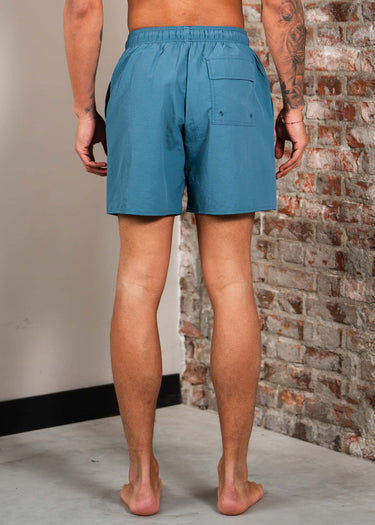 Lyle & Scott Zwembroeken Plain swim short - denim jeans