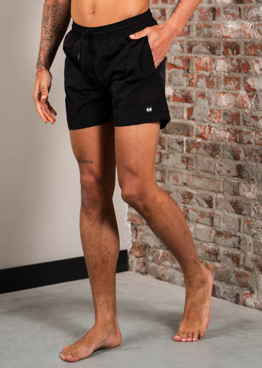 Weekend Offender Zwembroeken Stacks swimshort - black