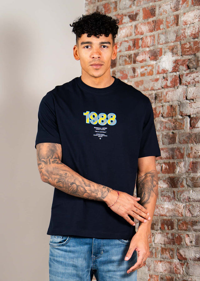 Marshall Artist T-shirts Acid house - navy