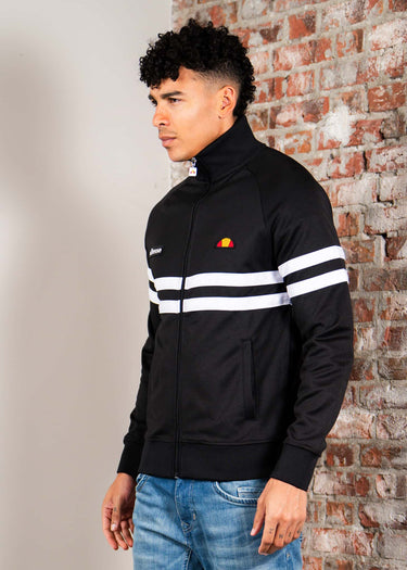Ellesse Vesten Rimini track jacket - black white