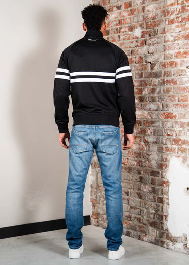 Ellesse Vesten Rimini track jacket - black white