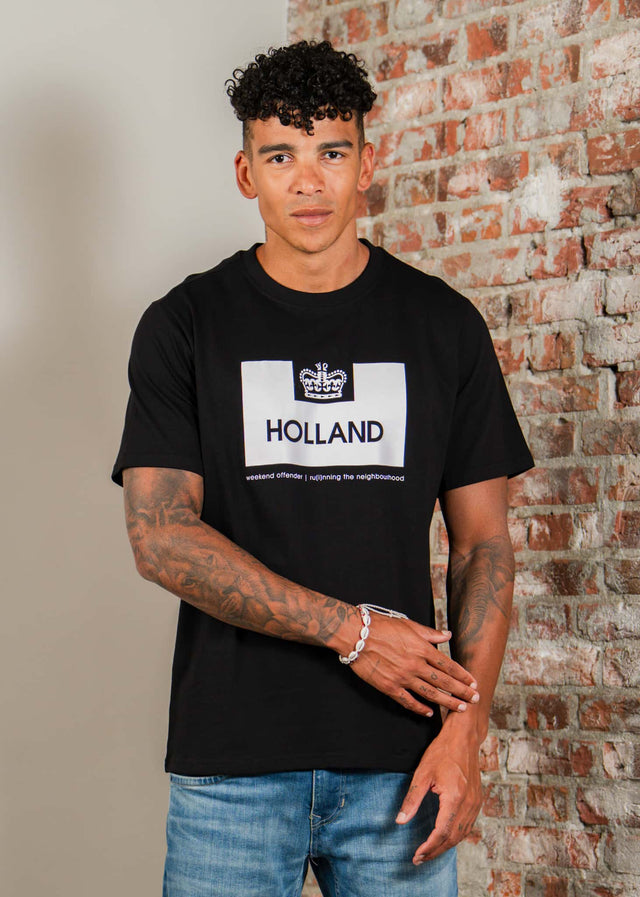Weekend Offender T-shirts Holland oranje weekend offender - black