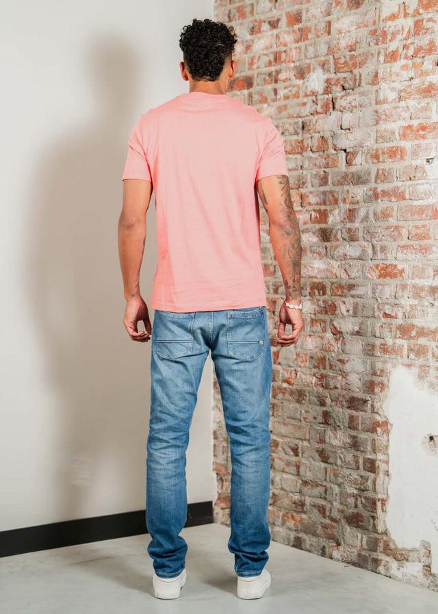 Hugo Boss T-shirts Te dj - light pastel red