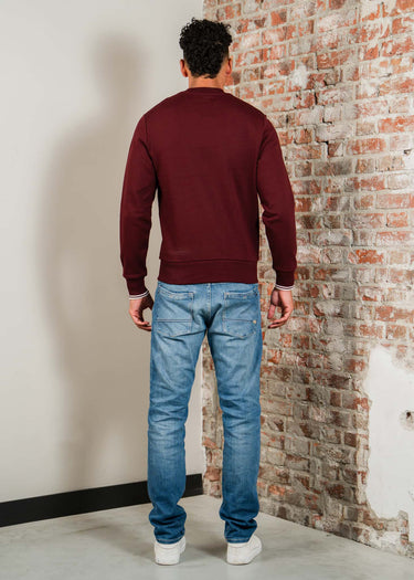 Fred Perry Truien Crew neck sweatshirt - oxblood ecru