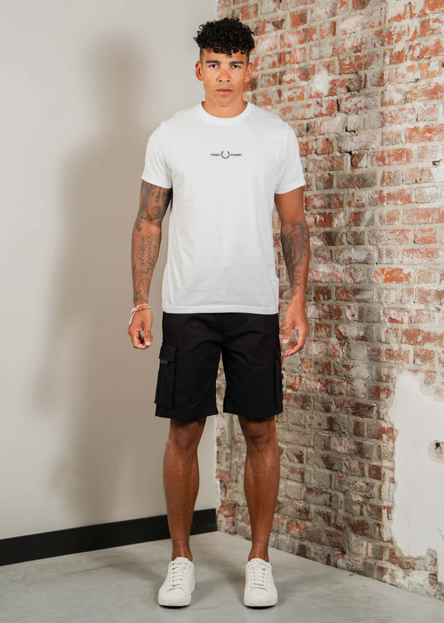 Weekend Offender Korte Broeken Mascia cargo short - black