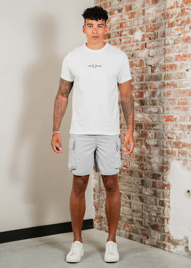 Marshall Artist Korte Broeken Woodvale cargo short - oceanic grey