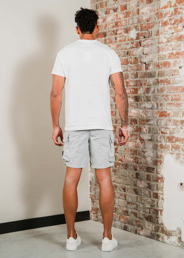 Marshall Artist Korte Broeken Woodvale cargo short - oceanic grey