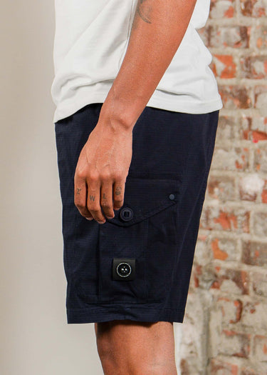 Marshall Artist Korte Broeken Ainsdale cargo short - navy