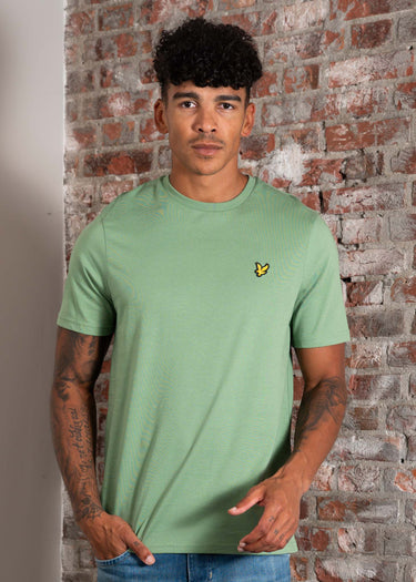 Lyle & Scott T-shirts Plain t-shirt - smoke green