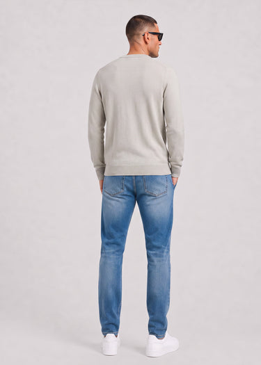 Lyle & Scott Truien Cotton merino crew neck jumper - cove